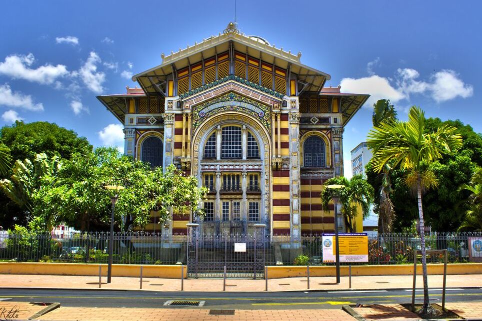 The old Schoelcher Library - Fort-de-France | Secret World Trip Planner