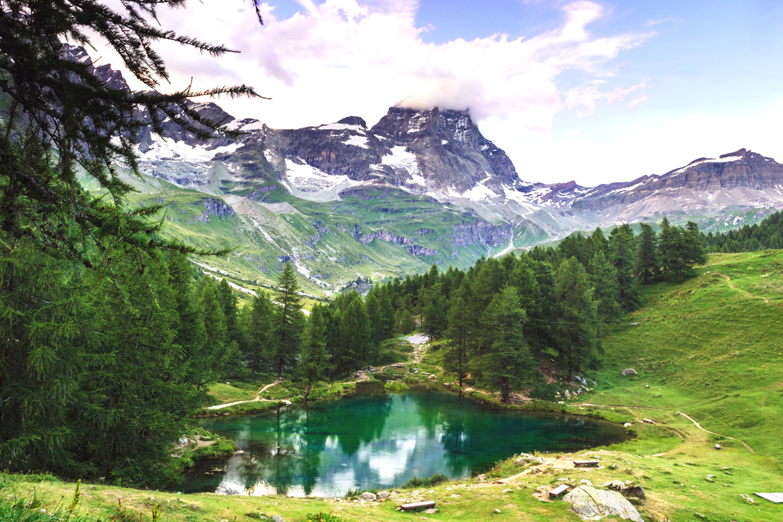 A Matterhorn kék tava, egy nagy magasságú csoda - Lago Blu | Secret World Trip Planner