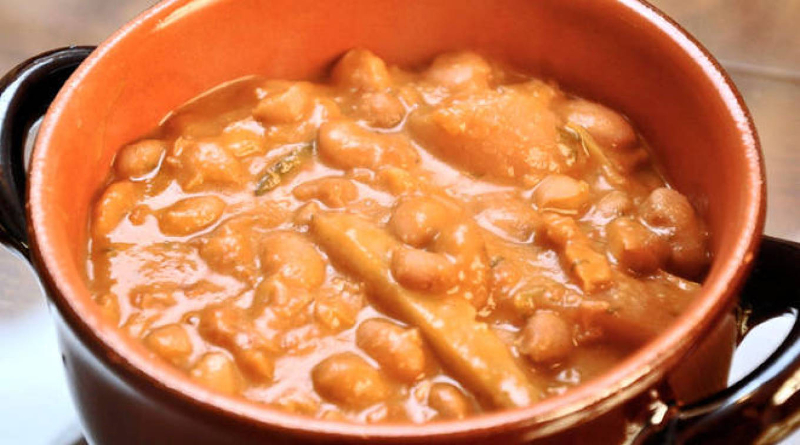 Abruzzo Pasta dan kacang