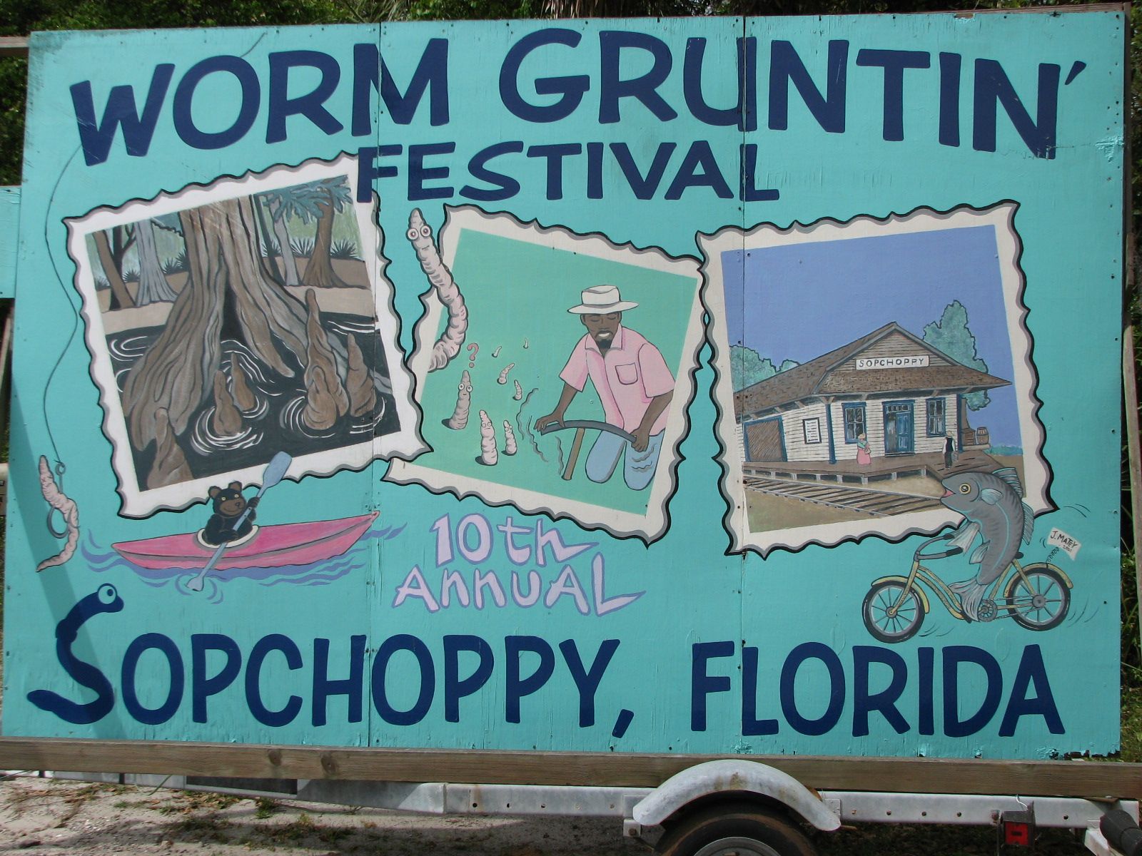 Het Sopchoppy Worm Grommend Festival Secret World