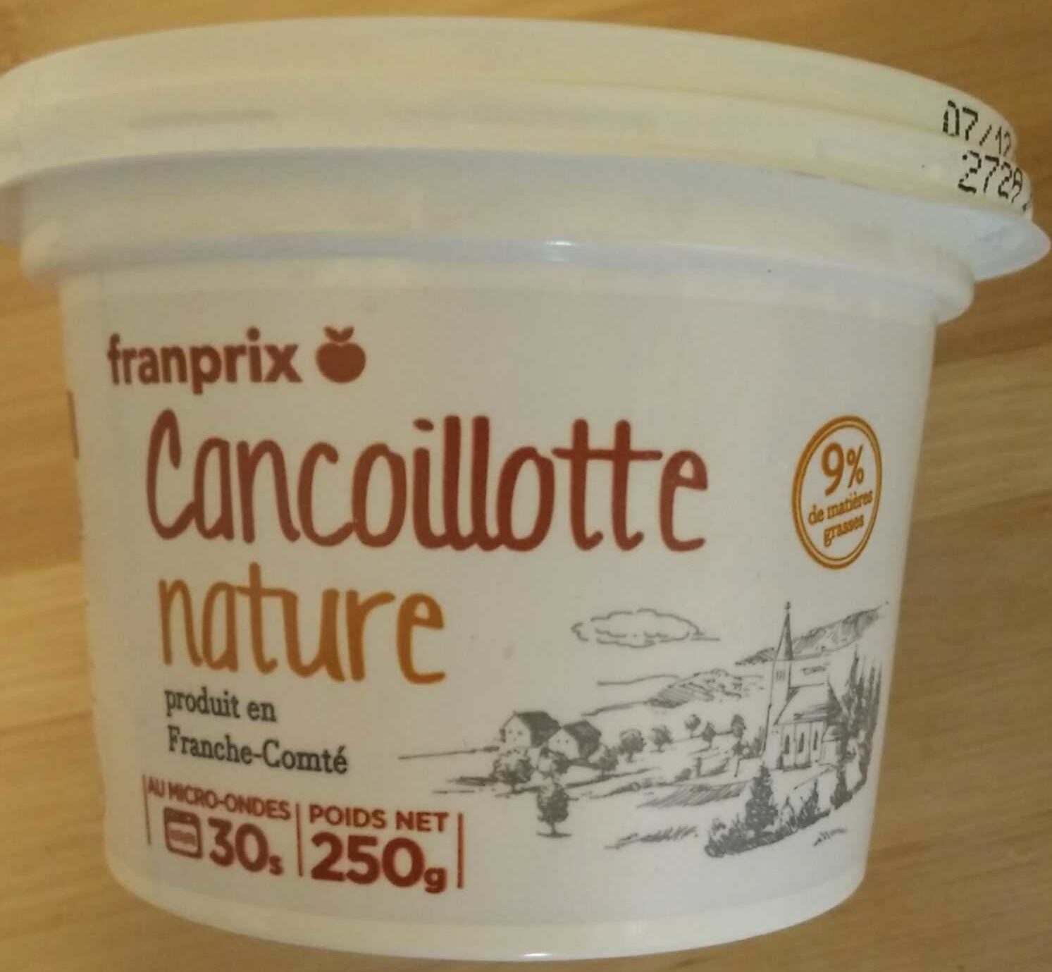 Cancoillotte hoặc Cancootte