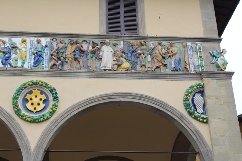 Az Ospedale Del Ceppo Robbiano frieze 