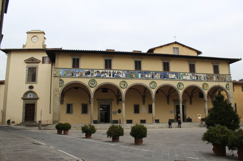 Az Ospedale Del Ceppo Robbiano frieze 