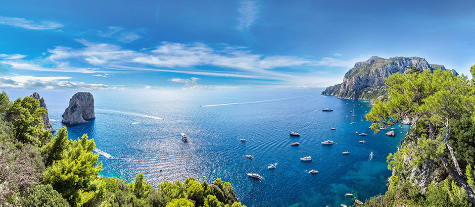 An famed oileán Capri, clós súgartha de an comhaimseartha atá leagtha scaird - Domhan Rúnda - Capri | Secret World Trip Planner