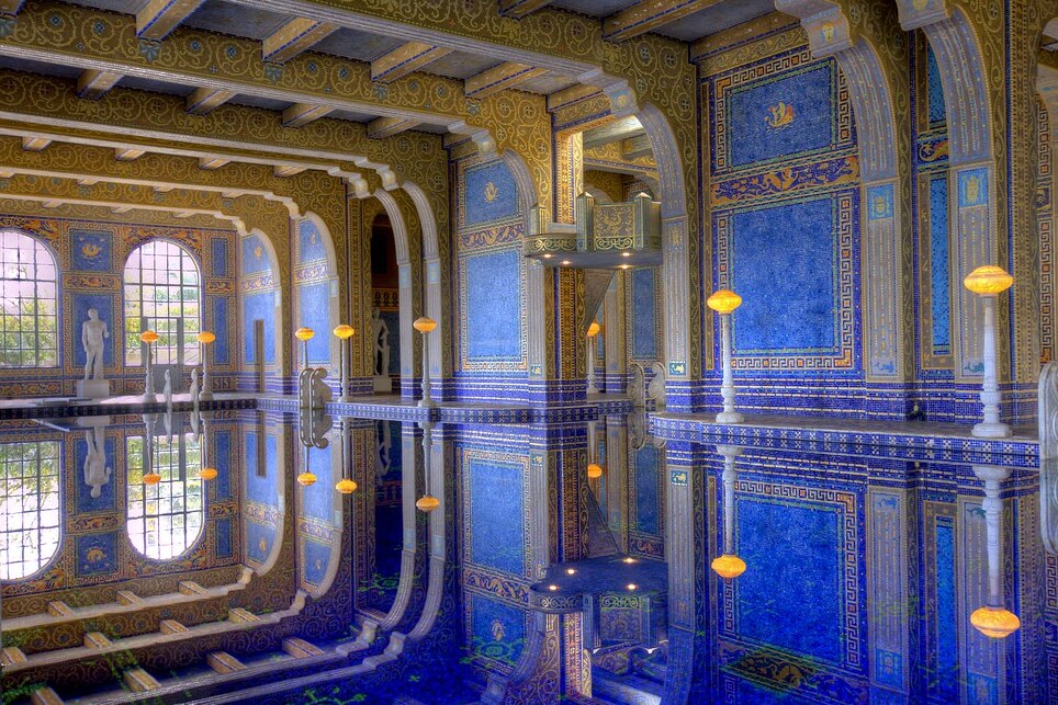 California | Hearst Castle e le sue Spettacolari piscine - San Simeon | Secret World Trip Planner