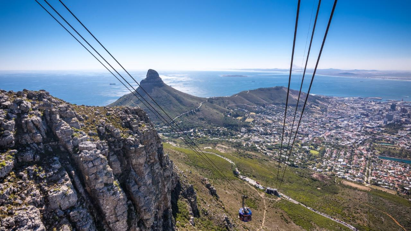 Lanovka Table Mountain, Južná Afrika - Cape Town | Secret World Trip Planner