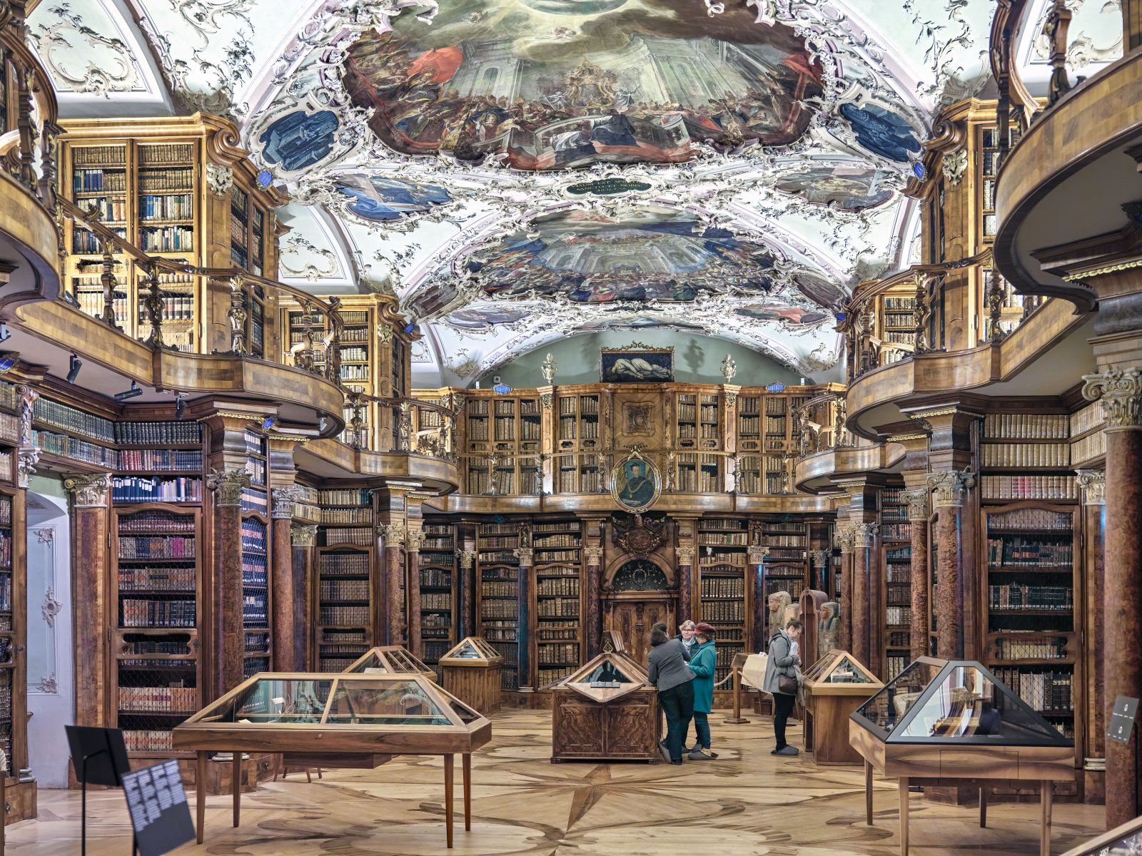 St. Gallen Abbey Bibliotēka - St. Gallen | Secret World Trip Planner