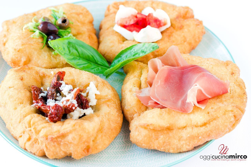 Жареная pizza Abruzzo