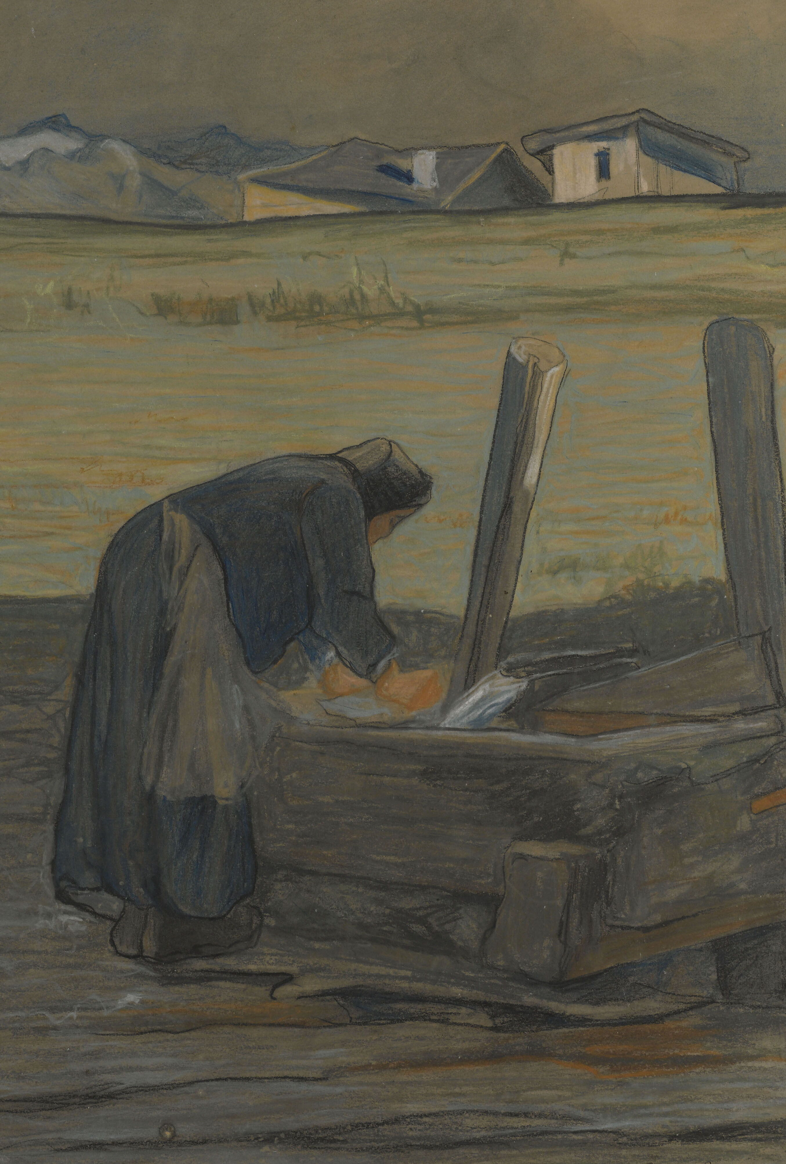 La lavandaia di Giovanni Segantini - Milano | Secret World Trip Planner