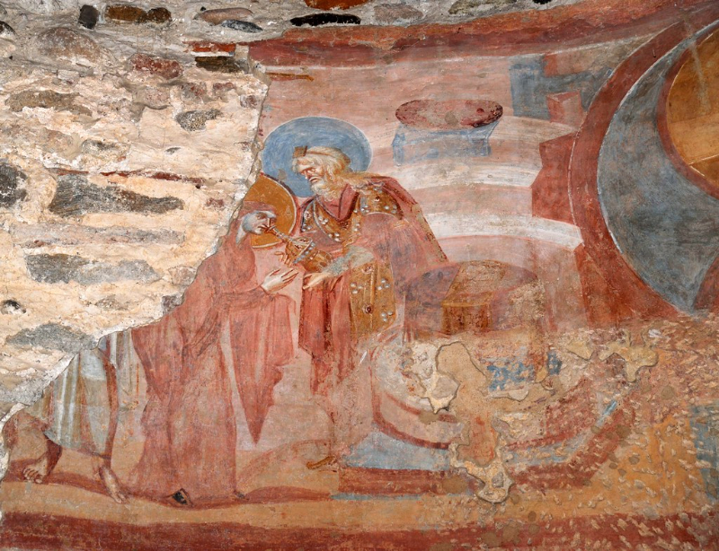 před branami Chiesa di Santa Maria