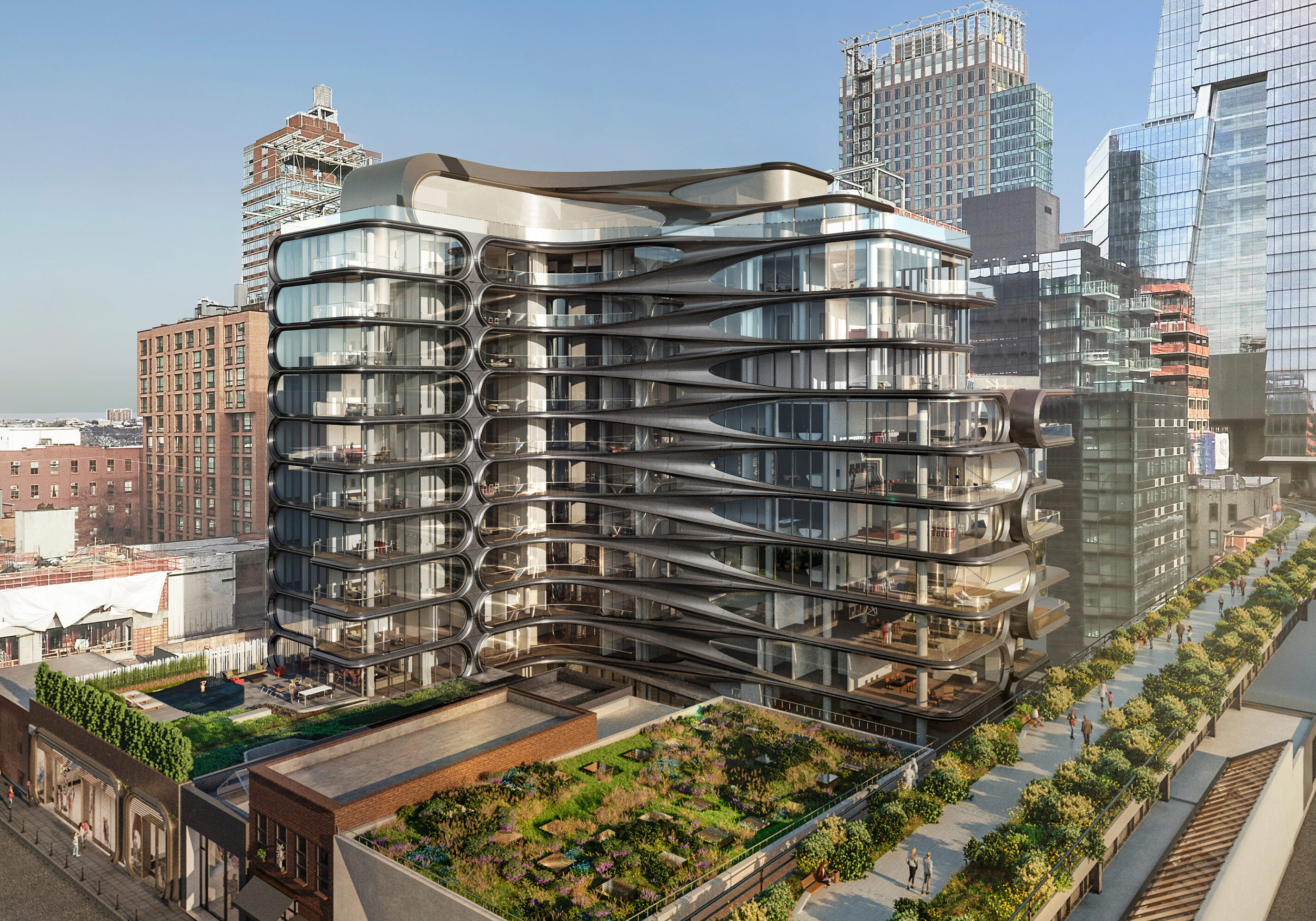 نیو یارک: 520 مغرب 28th سٹریٹ Zaha hadid کی طرف سے - New York | Secret World Trip Planner