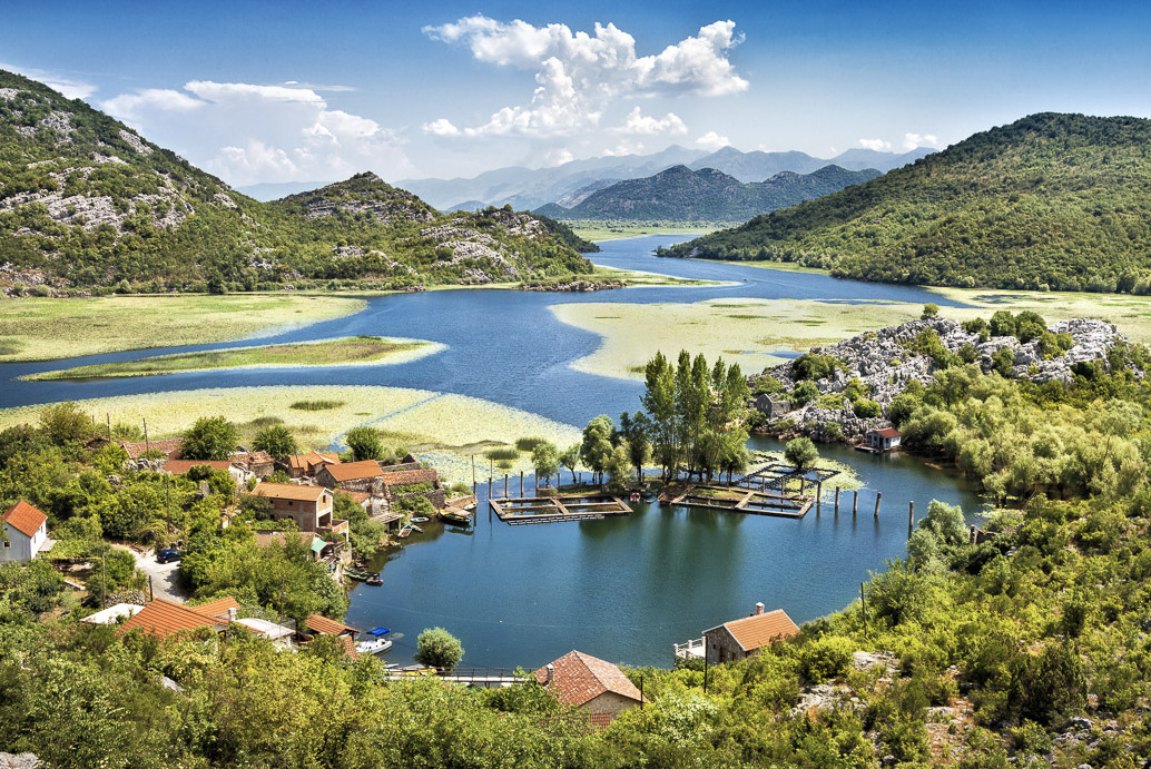 Danau Balkans ' terbesar: Skadar - Вирпазар | Secret World Trip Planner