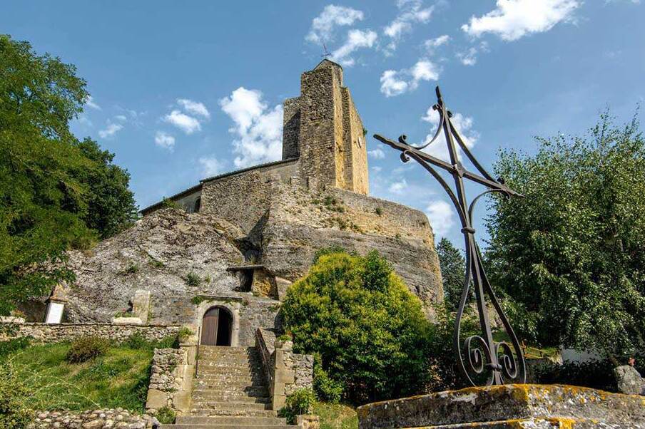 Kirkjan í Notre-Dame de Vals - Vals-les-Bains | Secret World Trip Planner