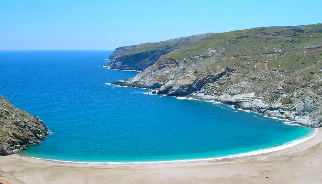 Zorkos Beach in Andros - Zorkos beach | Secret World Trip Planner