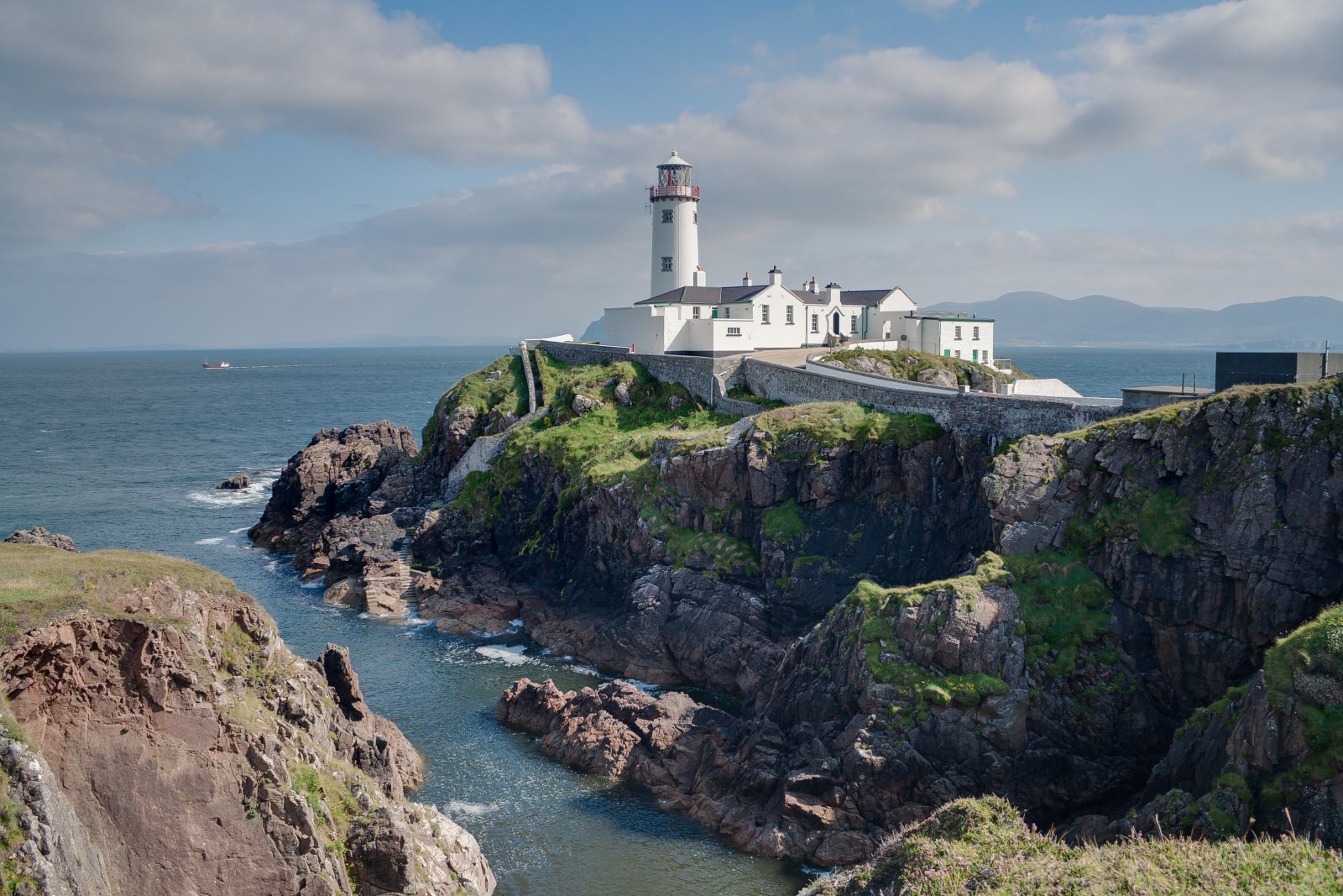 Fanad lighthouse ში Donegal - Co. Donegal | Secret World Trip Planner