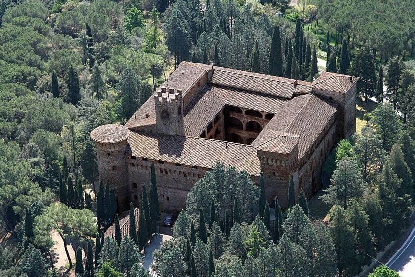 Castle of the Knights of Malta in Magione - Umbria - Magione | Secret World Trip Planner