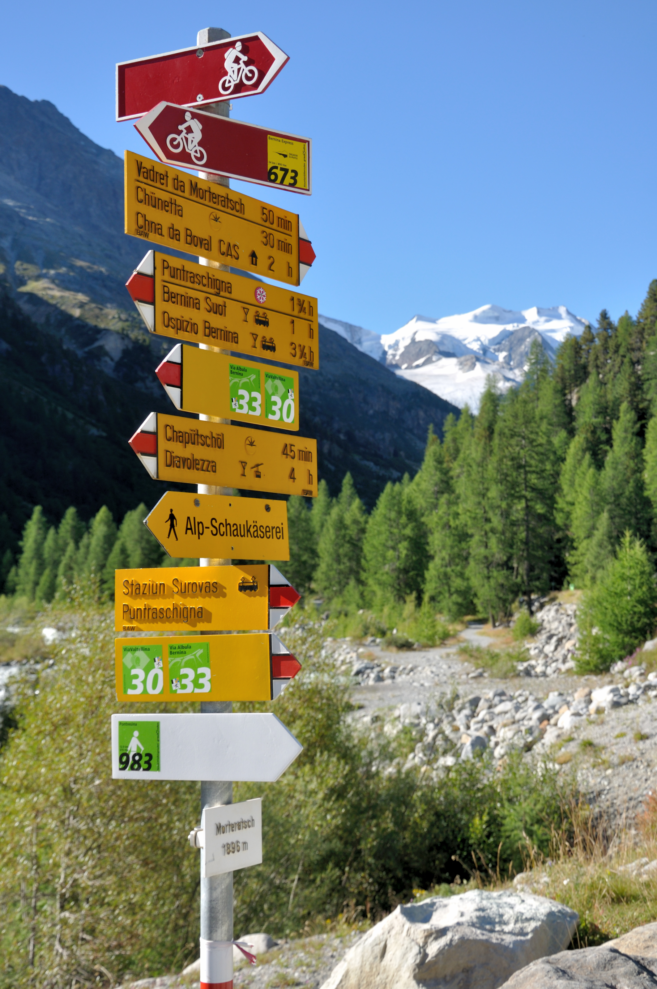 ການ Morteratsch Glacier - Pontresina | Secret World Trip Planner