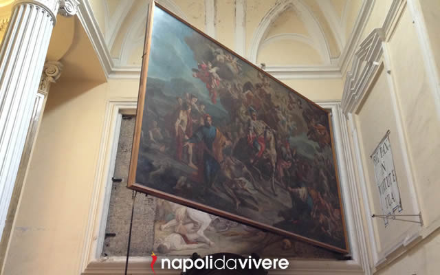 Nakatagong fresco ni Aniello Falcone