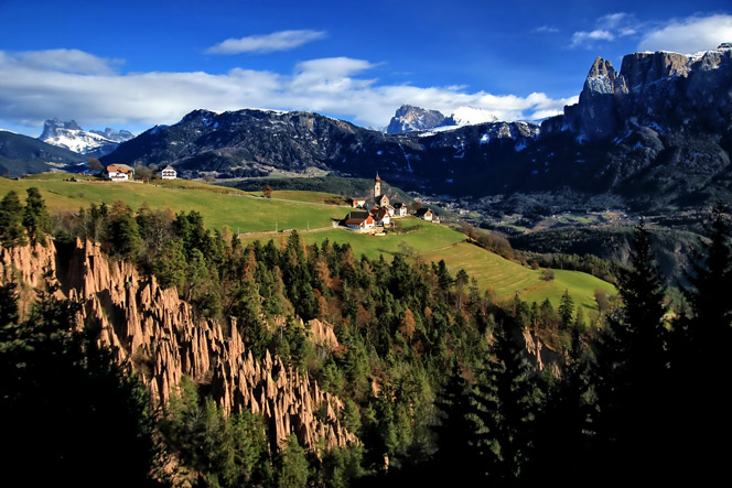 Žemės piramidės - Segonzano | Secret World Trip Planner