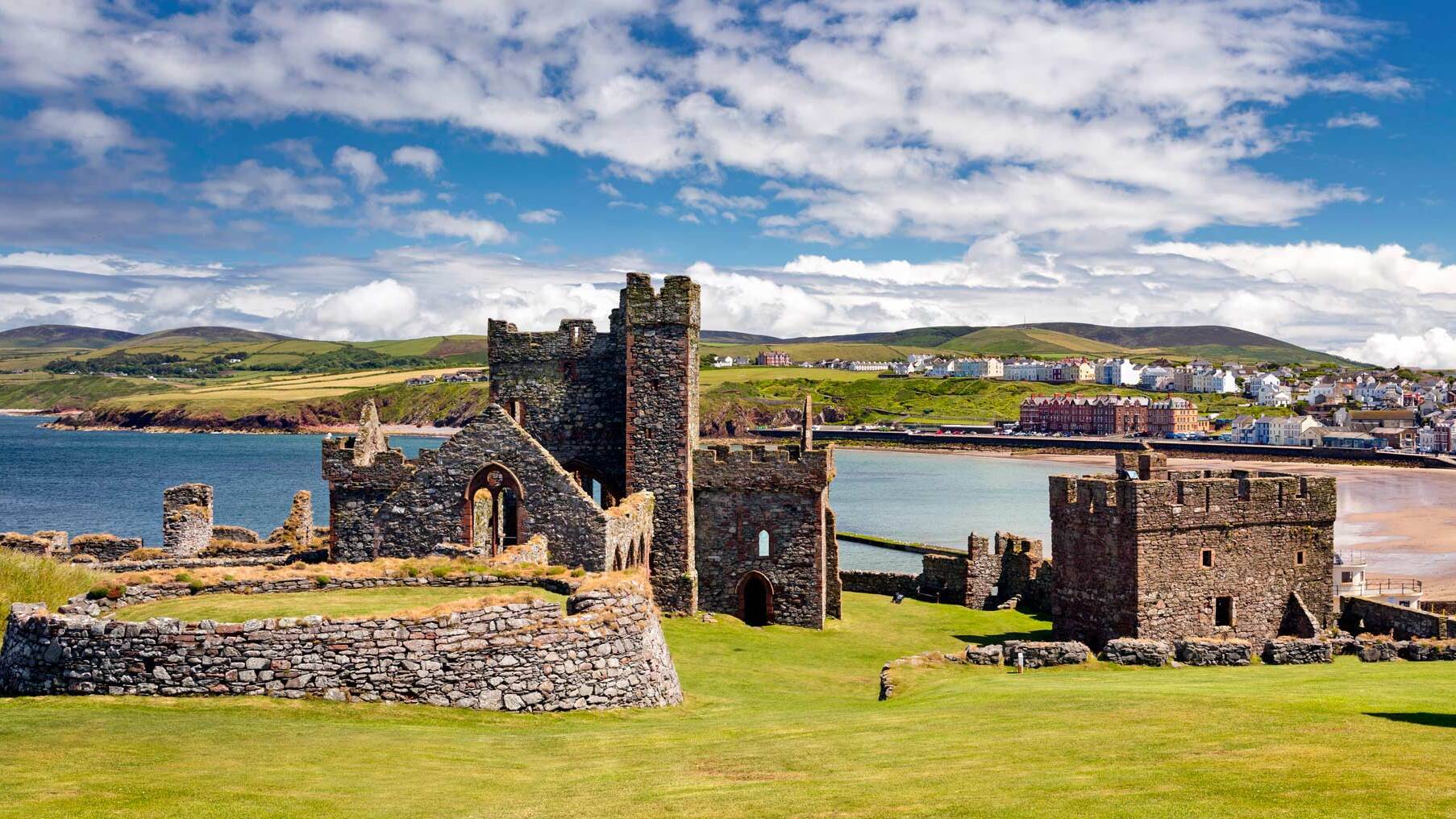 Peel Castle on St. Patrick's Island: Vikings, bishops, and the Irish Sea