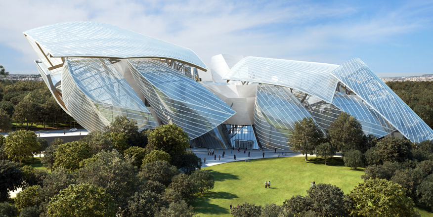 Frank Gehry: Louis Vuitton Foundation og dens sejl - Paris | Secret World Trip Planner