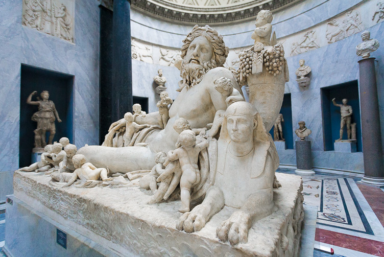 A Nílus szobra a Vatikánban - Roma | Secret World Trip Planner