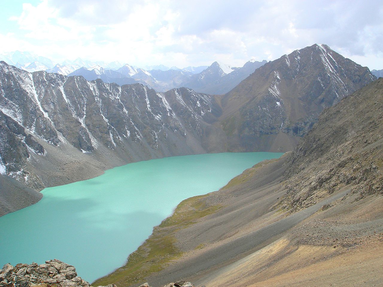 O lago glacial Ala-Kul - Ala-Kul | Secret World Trip Planner