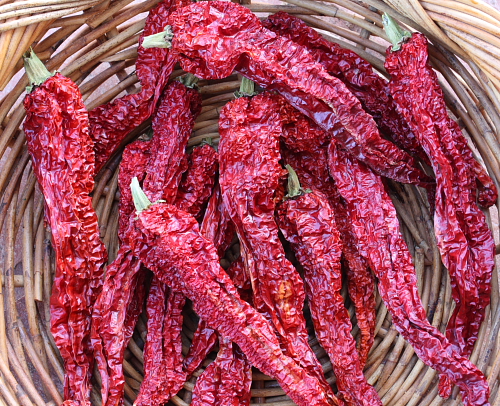 Pepperoni cruschi di Senise PGI