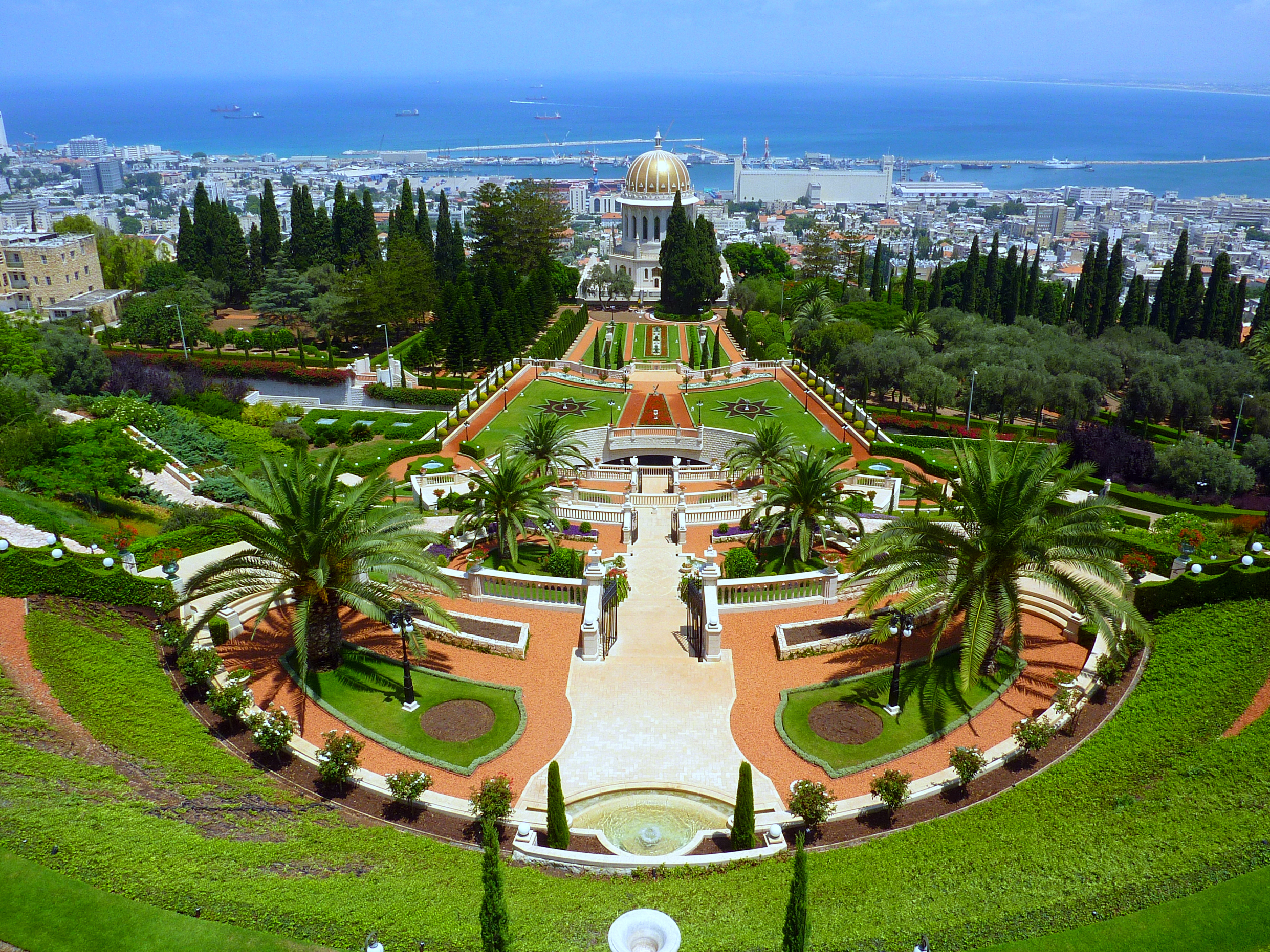 Baha I Taman Taman Tergantung Dari Haifa Secret World