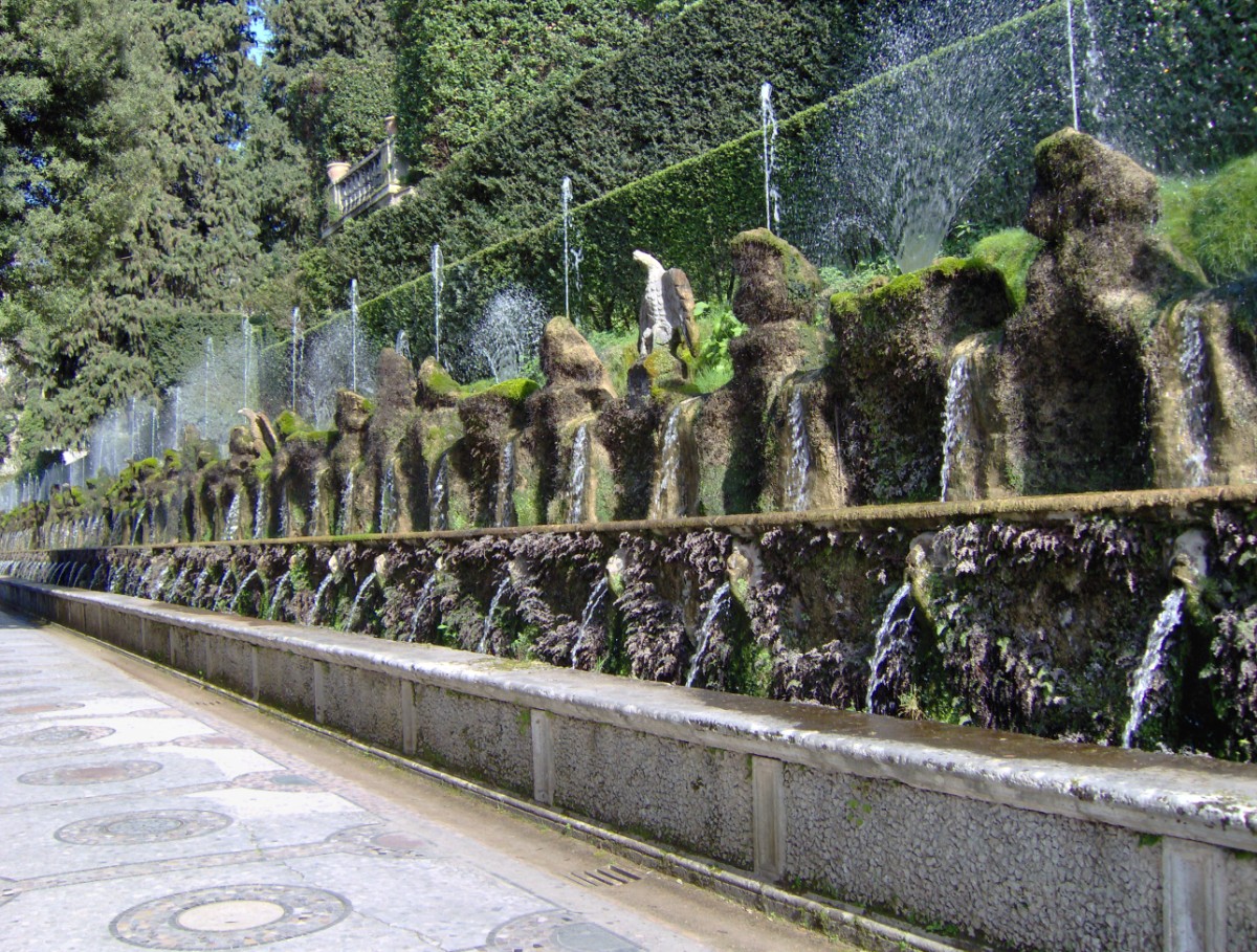 Villa d'Este ၏ စမ်းရေ 100 - Tivoli RM | Secret World Trip Planner
