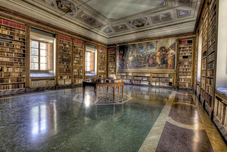 مكتبة Vallombrosa - Vallombrosa, Reggello | Secret World Trip Planner