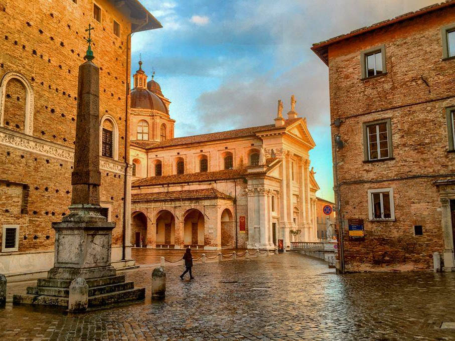 Unesco / Urbino symbol renesance