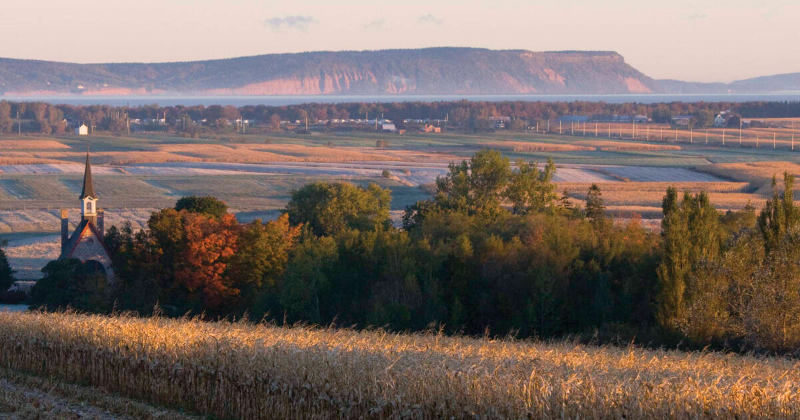 Pejzaž Grand Pre - Grand Pré | Secret World Trip Planner