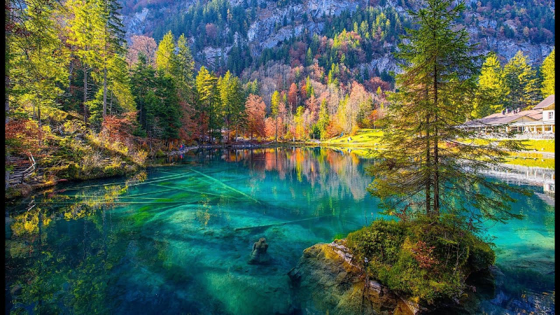 Loch Blausee - Kandergrund | Secret World Trip Planner