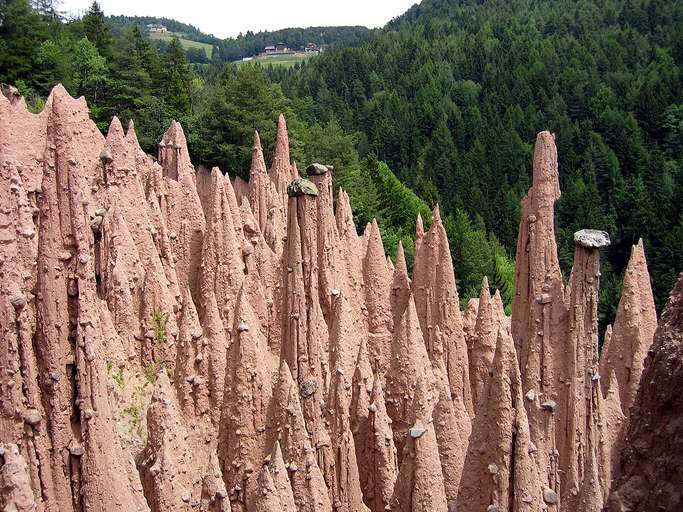 The Earth Pyramids - Segonzano | Secret World Trip Planner