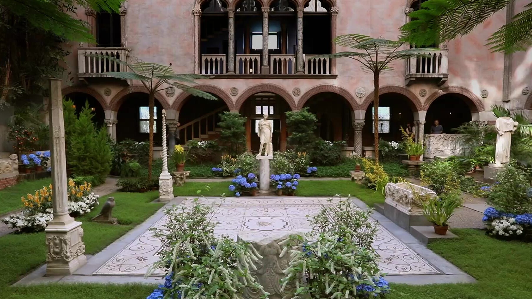 Das Isabella Stewart Gardner Museum in Boston