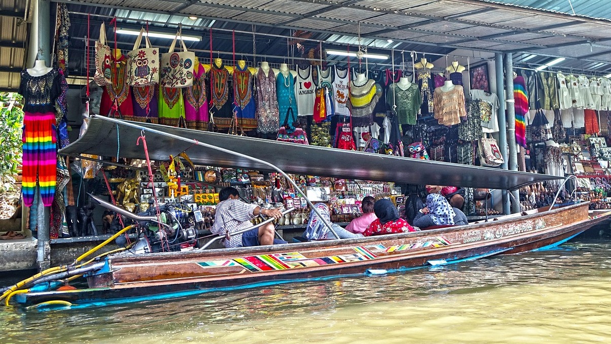 所有水上市场的先驱Damnoen Saduak - Damnoen Saduak | Secret World Trip Planner