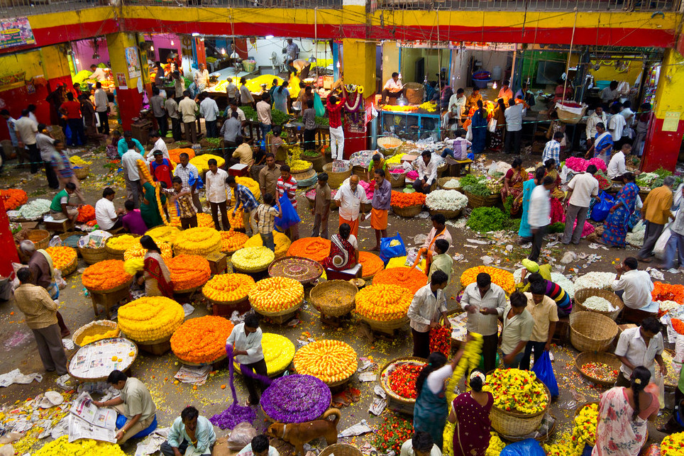 Krishna Rajendra markt in Bangalore - Bangalore | Secret World Trip Planner