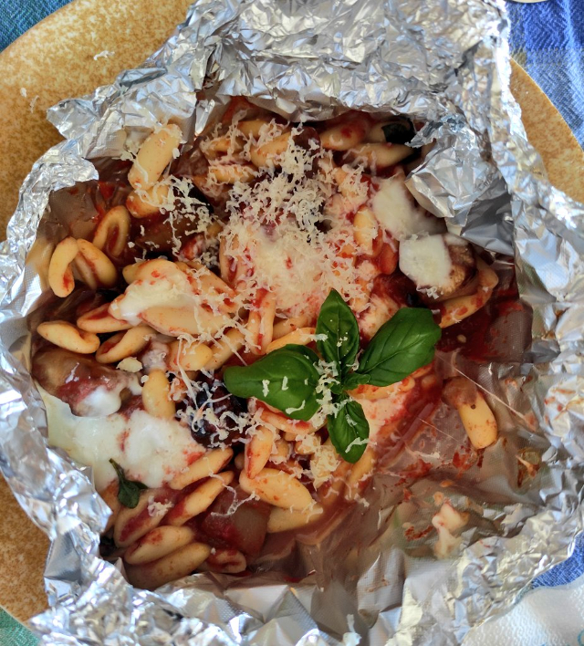 Cavatelli ໃນ foil