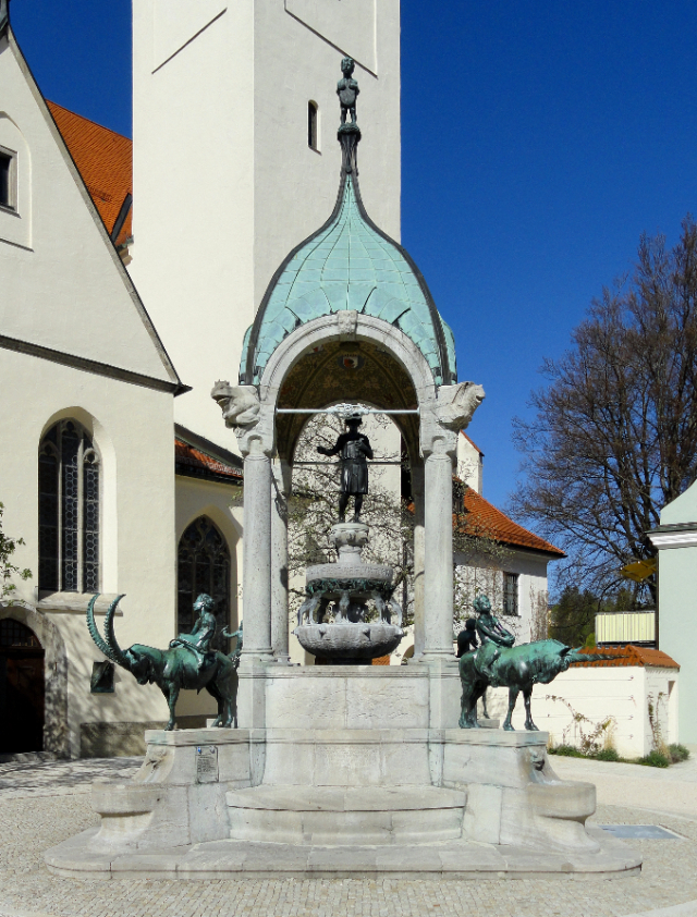 Sankt-Mang-Brunnen - Kempten | Secret World Trip Planner