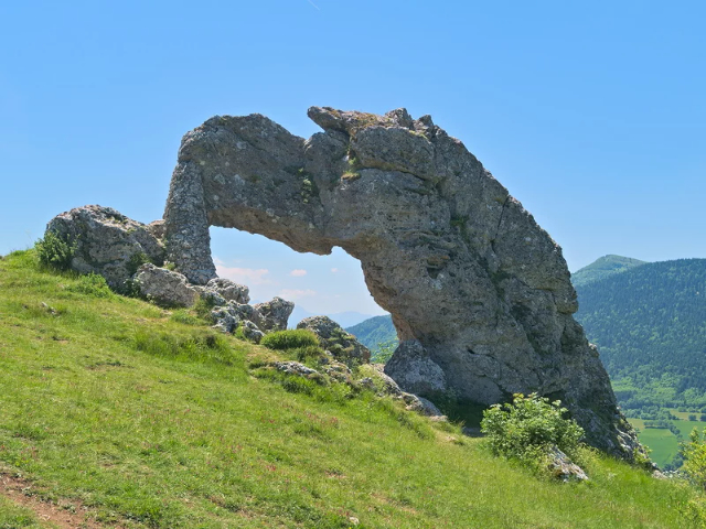 The Pierced Stone - Pierre-Châtel | Secret World Trip Planner
