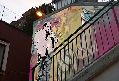 Escalier Alfonso Gatto