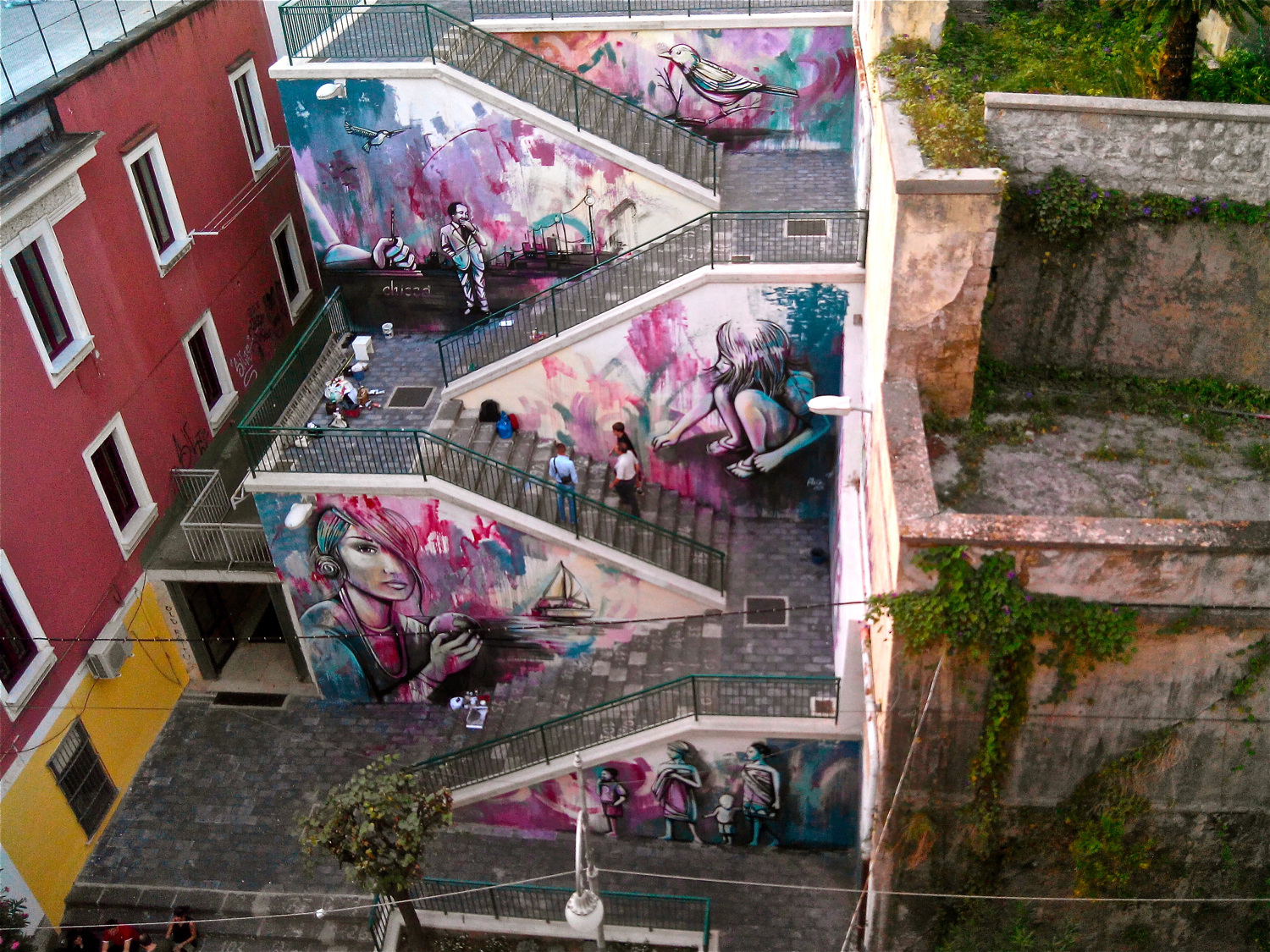 Escalier Alfonso Gatto