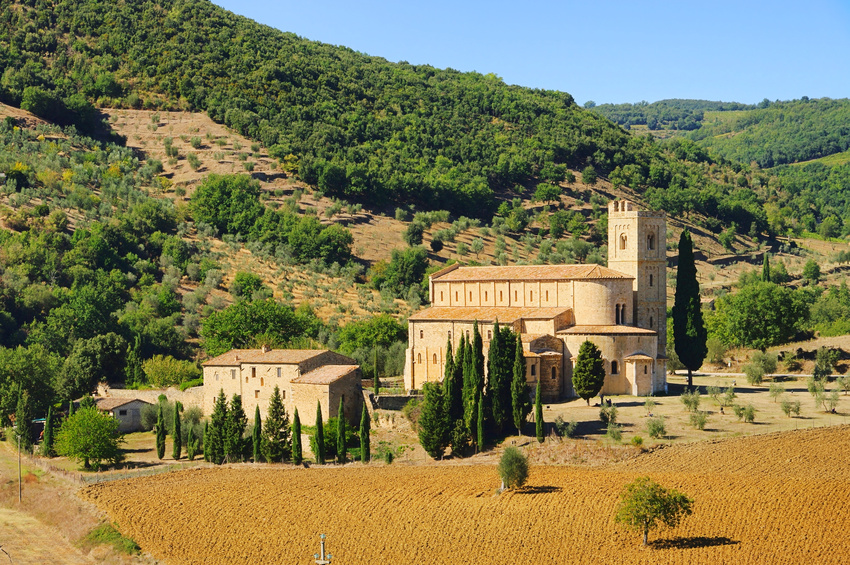 Klosteret Sant'Antimo - Castelnuovo dell'Abate | Secret World Trip Planner