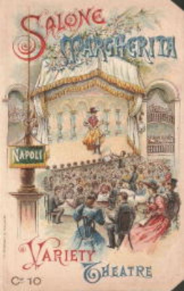 El Salone Margherita, el primer café-chantant de Italia