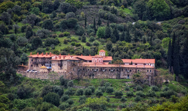 Mănăstirea Megali Panagia - Moni Megalis Panagias | Secret World Trip Planner