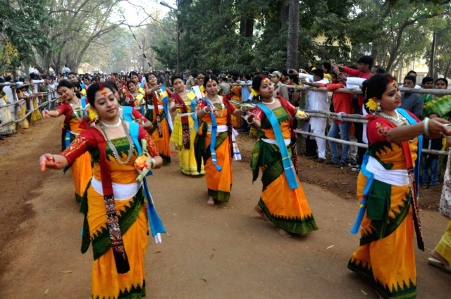 Basanta Utsav, the "Spring Festival - Santiniketan | Secret World Trip Planner