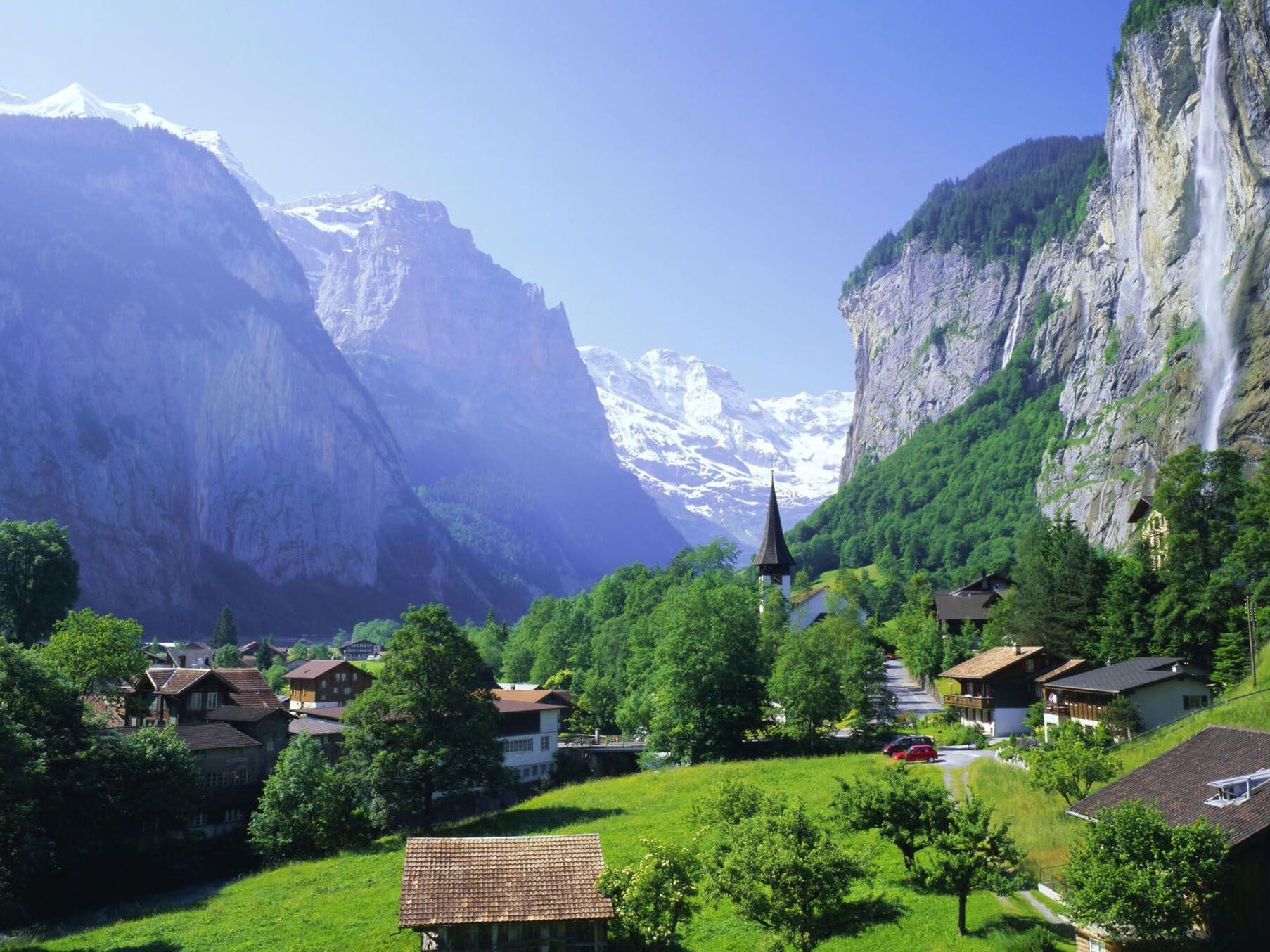 Lauterbrunnen és a lenyűgöző Staubbach-vízesés - Lauterbrunnen | Secret World Trip Planner