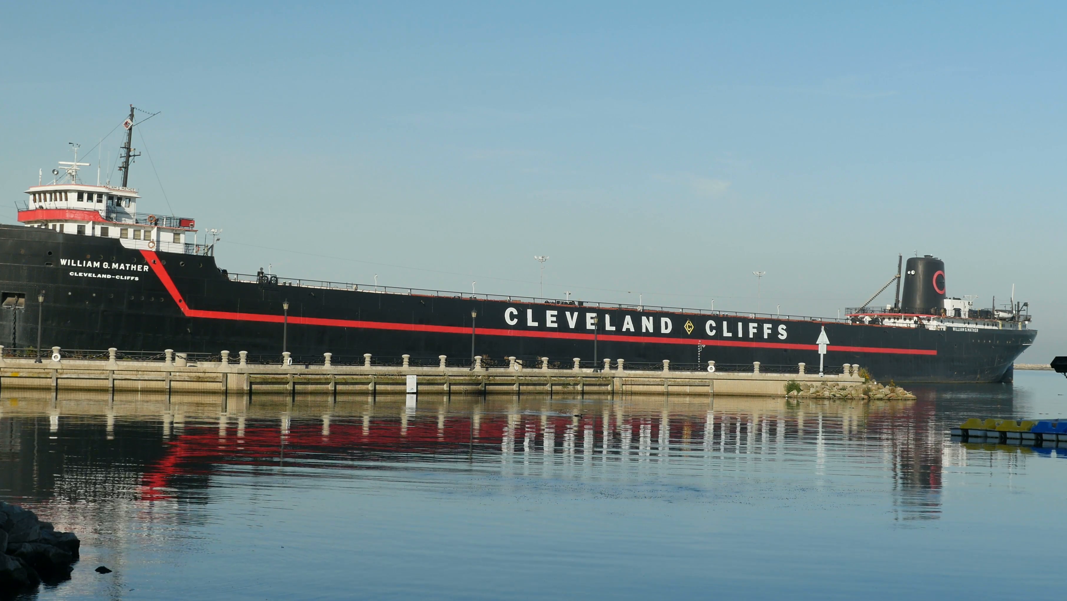 Parník William G Mather Múzeum - Cleveland | Secret World Trip Planner