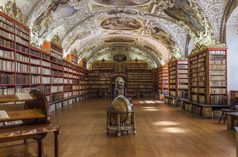 Strahov ਲਾਇਬ੍ਰੇਰੀ ਵਿਚ ਪ੍ਰਾਗ - Praha 1-Hrad?any | Secret World Trip Planner